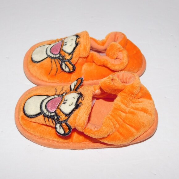 Disney Store Unisex Baby 12 - 18 Months Winnie the Pooh Tigger Slippers / Shoes - Picture 4 of 5